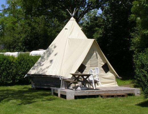 tent tipi for cyclists
