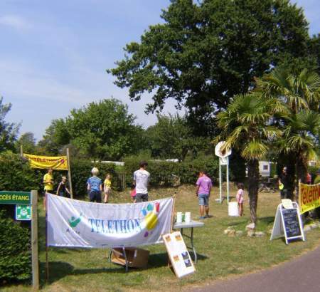 Camping Manche : Téléthon Camping