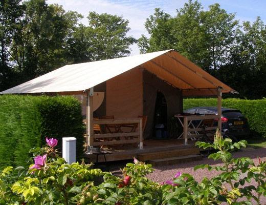  location de tentes aménagées en normandie | Camping Manche